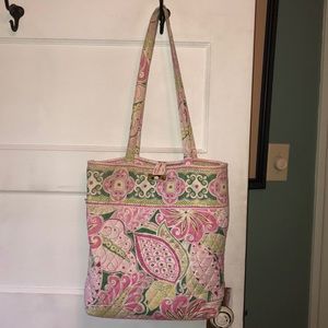 Vera Bradley Pinwheel Pink Tote